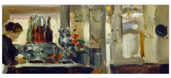 Obraz - Style of Edouard Manet, Bon Bock Cafe, reprodukcia (120x50 cm)