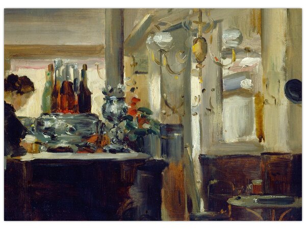 Obraz - Style of Edouard Manet, Bon Bock Cafe, reprodukcia (70x50 cm)