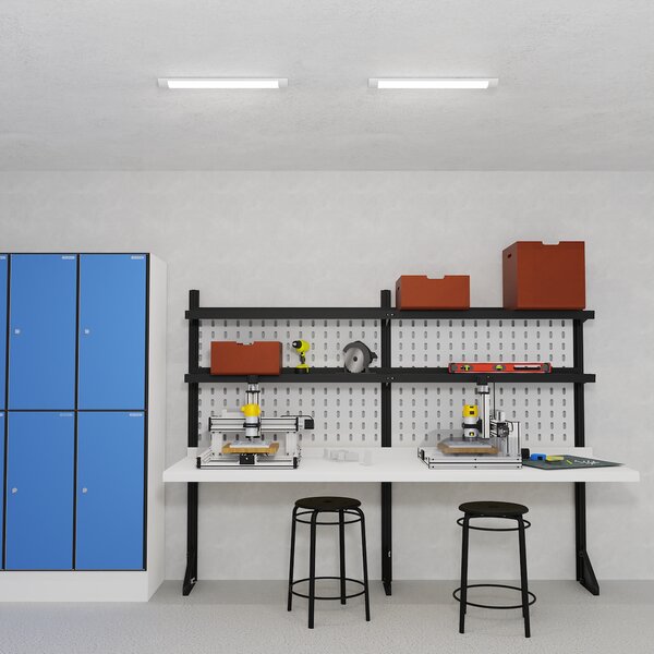 LED svietidlo Batten, 1x LED 18w, 4000k, w, (60 cm)