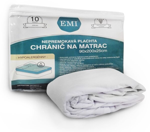 Nepremokavá plachta s gumičkou po obvode EMI, Detská plachta 60x120