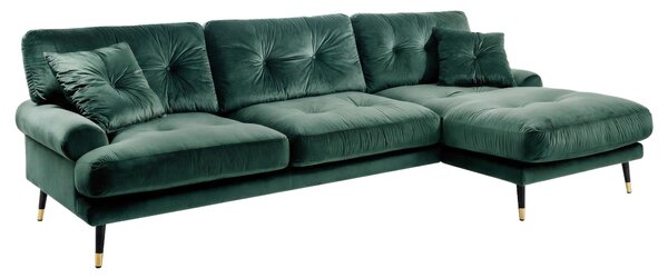 ROHOVÁ SEDAČKA, textil, zelená MID.YOU - Online Only obývacie izby, Online Only
