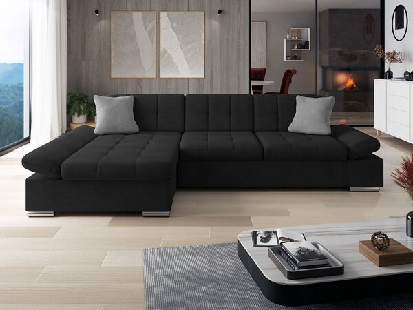 Mirjan24 Rohová sedacia súprava Magnir, Dostupné poťahy: Uttario Velvet 2980 + Uttario Velvet 2980 + Uttario Velvet 2972, Strana: ľavá 5903211185816