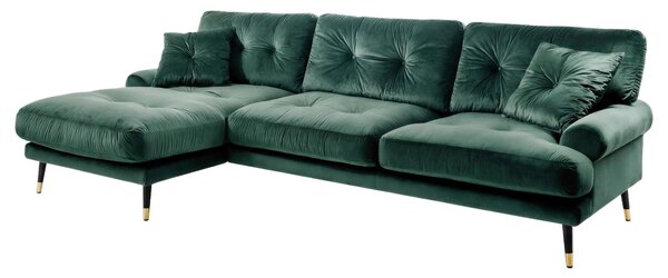 ROHOVÁ SEDAČKA, textil, zelená MID.YOU - Online Only obývacie izby, Online Only