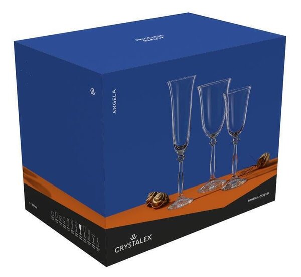 BOHEMIA ANGELA POHÁR NA VODU 380ML SADA 6KS