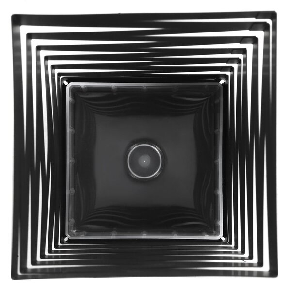 Kovový stojan na dáždniky Loft Black, 49x15,5 cm
