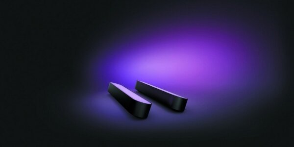 Philips - SADA 2x LED RGB Stmievateľná stolná lampa Hue PLAY DPACK WACA 6W/230V