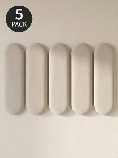Sinsay - Čalúnené nástenné panely 5 pack - telová