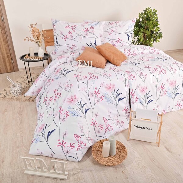 Obliečky bavlnené Vena EMI, Predĺžený set jednolôžko obsahuje 1x 140x220 + 1x 70x90