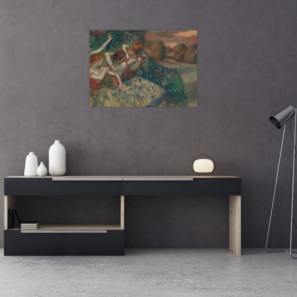 Obraz - Edgar Degas, Four Dancers, reprodukcia (70x50 cm)