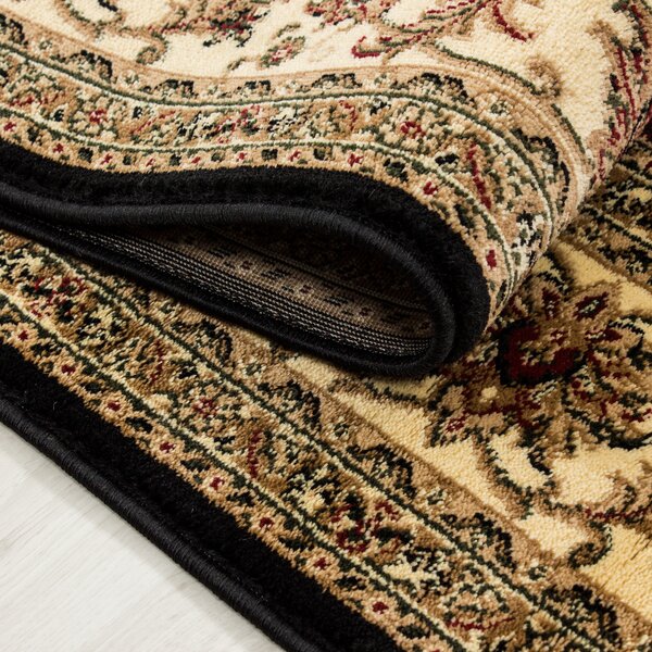 Ayyildiz , Kusový koberec Marrakesh 210 black, 120x170, čierna, kancelária