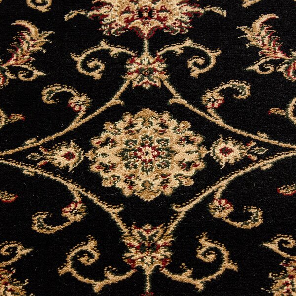 Ayyildiz , Kusový koberec Marrakesh 210 black, 120x170, čierna, kancelária