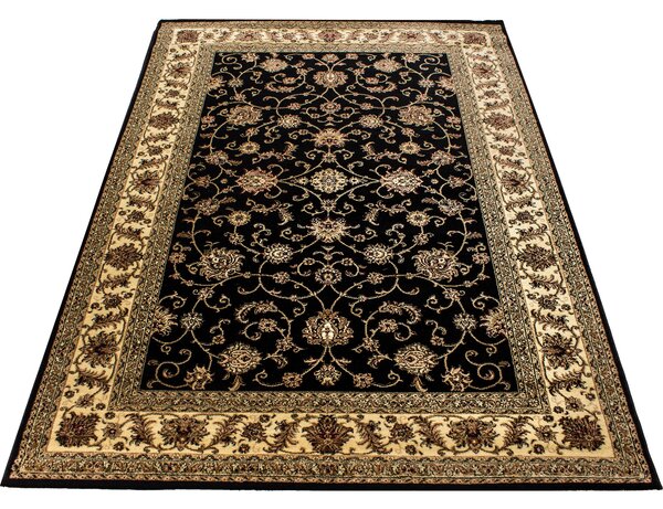 Ayyildiz , Kusový koberec Marrakesh 210 black, 120x170, čierna, kancelária