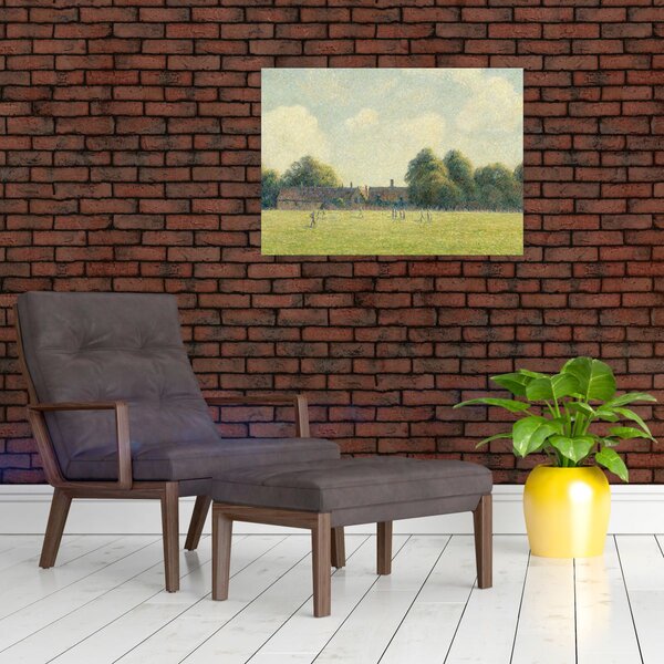 Obraz - Camille Pissarro, Hampton Court Green, reprodukcia (70x50 cm)