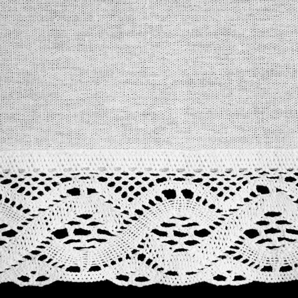 KRÁTKA ZÁCLONA NA PÁSKE VINCE 150X30 CM BIELA
