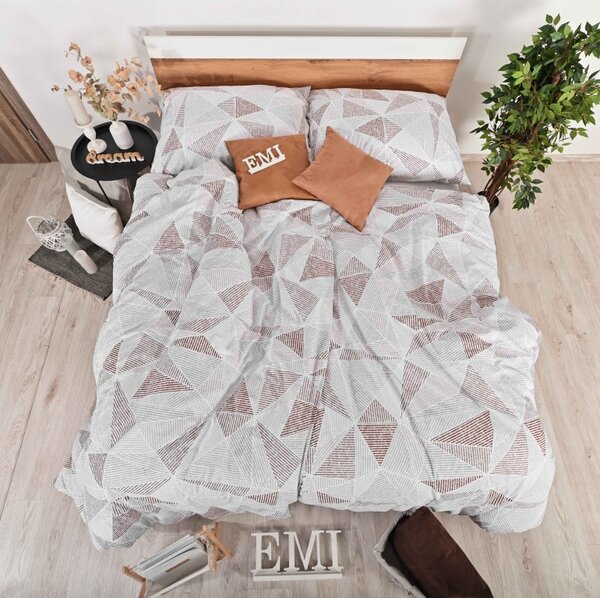 Obliečky bavlnené Megan EMI, Štandardný set jednolôžko obsahuje 1x 140x200 + 1x 70x90