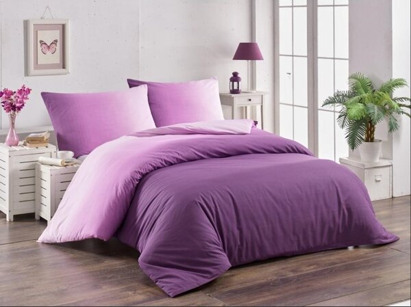 Obliečky bavlnené Fuchsia EMI, Štandardný set jednolôžko obsahuje 1x 140x200 + 1x 70x90