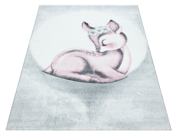 Ayyildiz , Kusový koberec Bambi 850 pink, 160x230, ružová, detská izba