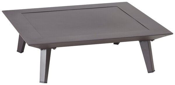ZÁHRADNÝ PRÍRUČNÝ STOLÍK, kov, 80/25/80 cm Amatio - Záhradné stoly