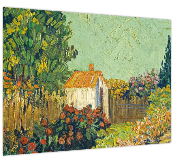 Obraz - Imitator of Vincent van Gogh, Landscape, reprodukcia (70x50 cm)