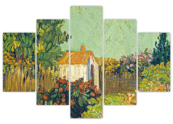 Obraz - Imitator of Vincent van Gogh, Landscape, reprodukcia (150x105 cm)