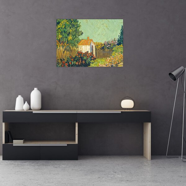 Obraz - Imitator of Vincent van Gogh, Landscape, reprodukcia (70x50 cm)
