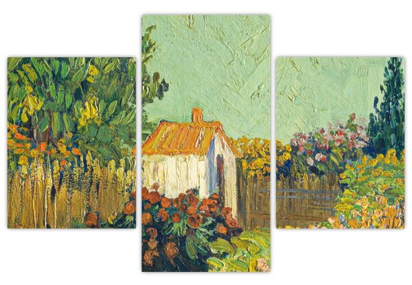 Obraz - Imitator of Vincent van Gogh, Landscape, reprodukcia (90x60 cm)