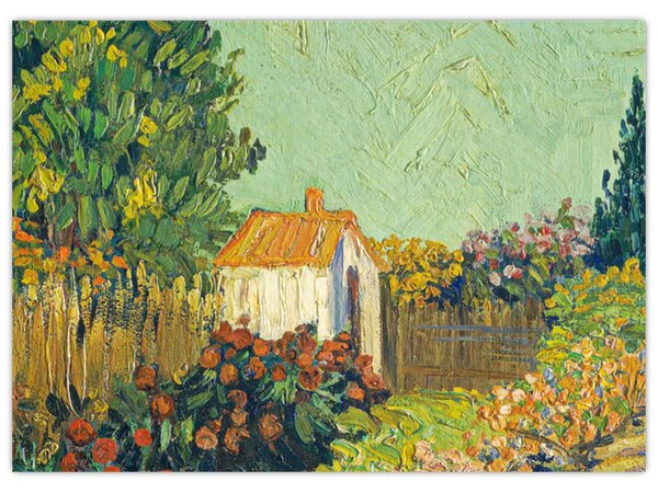 Obraz - Imitator of Vincent van Gogh, Landscape, reprodukcia (70x50 cm)