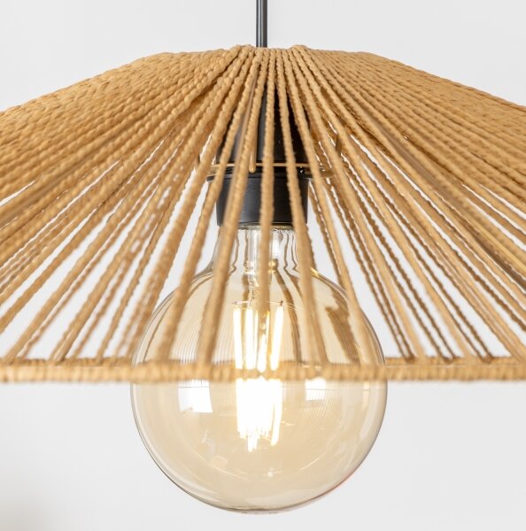Brilagi - LED luster na lanku CERIA BOHO 1xE27/40W/230V pr. 90 cm hnedý