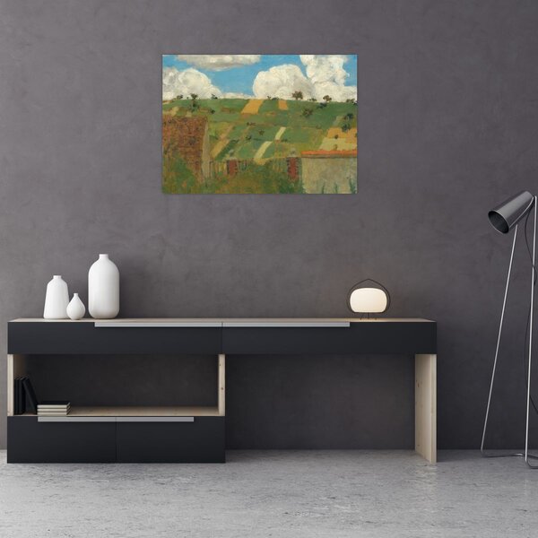 Obraz - Edouard Vuillard, Landscape of the Ile de France, reprodukcia (70x50 cm)