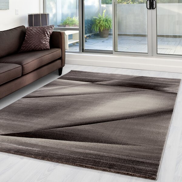 Ayyildiz, Kusový koberec Miami 6590 brown, 80x300, hnedá, kancelária