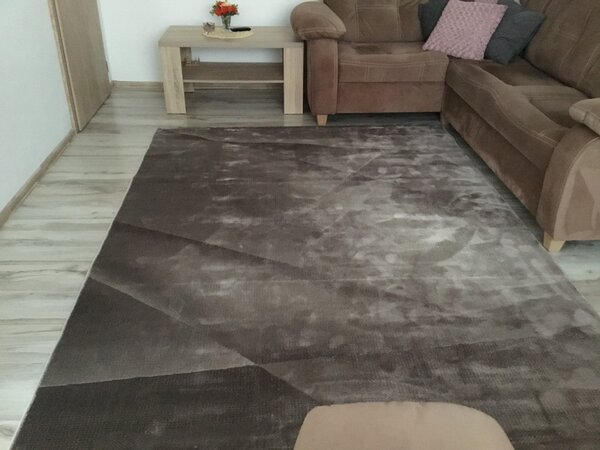Ayyildiz, Kusový koberec Miami 6590 brown, 80x300, hnedá, kancelária