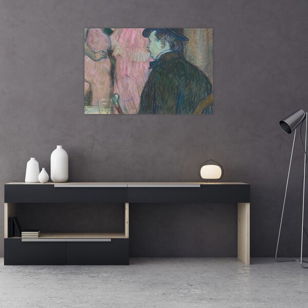 Obraz - Henri de Toulouse-Lautrec, Maxime Dethomas, reprodukcia (90x60 cm)