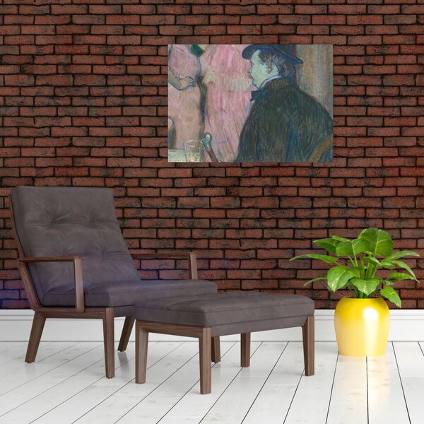Obraz - Henri de Toulouse-Lautrec, Maxime Dethomas, reprodukcia (70x50 cm)