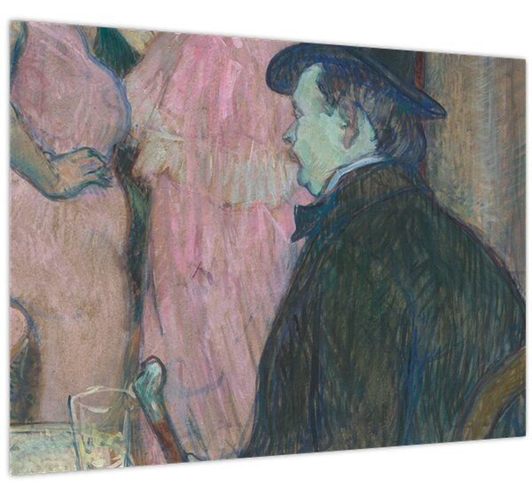 Obraz - Henri de Toulouse-Lautrec, Maxime Dethomas, reprodukcia (70x50 cm)