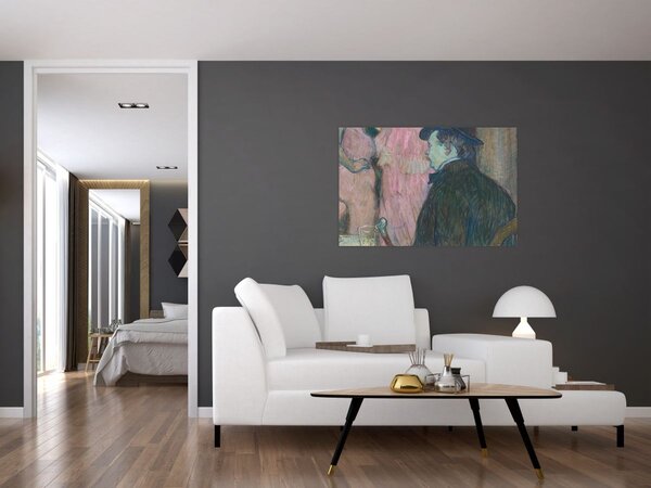 Obraz - Henri de Toulouse-Lautrec, Maxime Dethomas, reprodukcia (90x60 cm)
