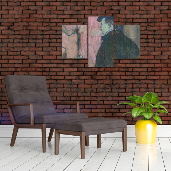 Obraz - Henri de Toulouse-Lautrec, Maxime Dethomas, reprodukcia (90x60 cm)