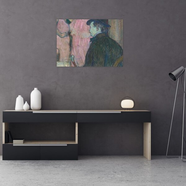 Obraz - Henri de Toulouse-Lautrec, Maxime Dethomas, reprodukcia (70x50 cm)