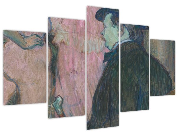 Obraz - Henri de Toulouse-Lautrec, Maxime Dethomas, reprodukcia (150x105 cm)