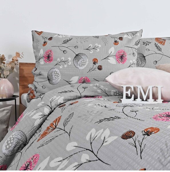 Obliečky krepové Kayla EMI, Štandardný set jednolôžko obsahuje 1x 140x200 + 1x 70x90