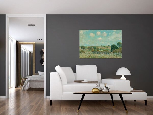 Obraz - Alfred Sisley, Meadow, reprodukcia (90x60 cm)