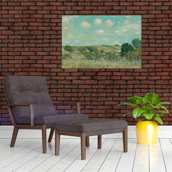 Obraz - Alfred Sisley, Meadow, reprodukcia (90x60 cm)