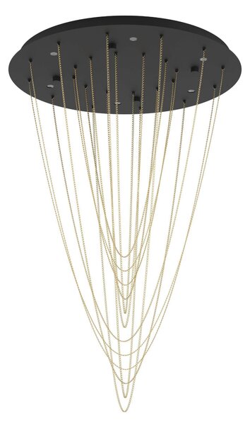 ZÁVESNÉ LED SVIETIDLO, 58/87,5 cm Eglo - Online Only bytové doplnky, Online Only