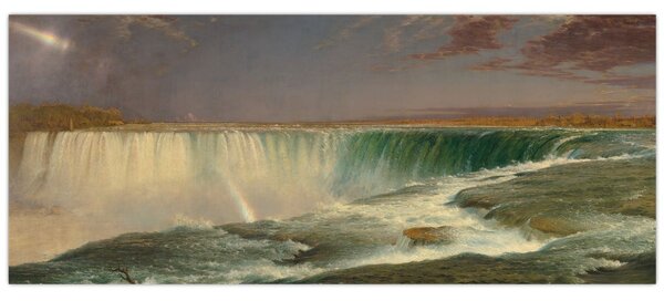 Obraz - Frederic Edwin Church, Niagara, reprodukcia (120x50 cm)