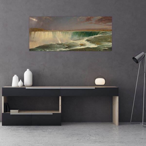 Obraz - Frederic Edwin Church, Niagara, reprodukcia (120x50 cm)