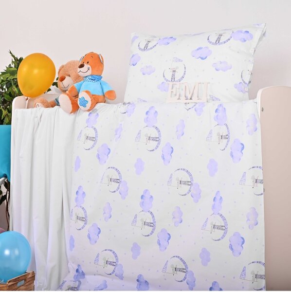Obliečky detské Myška EMI, Detský set 90x130 + 45x65
