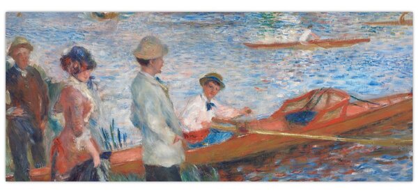 Obraz - Auguste Renoir, Oarsmen at Chatou, reprodukcia (120x50 cm)