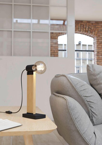 STOLNÁ LAMPA, E27, 6,5/4,5/33 cm Eglo - Online Only bytové doplnky, Online Only