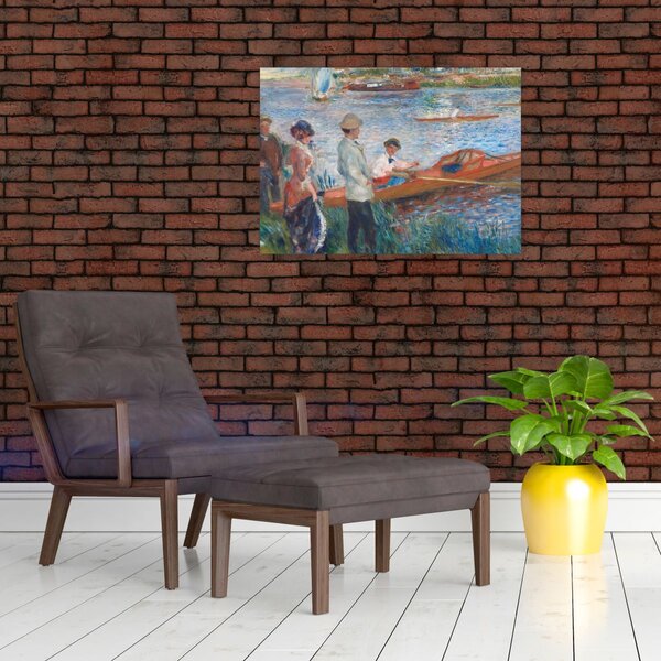 Obraz - Auguste Renoir, Oarsmen at Chatou, reprodukcia (70x50 cm)