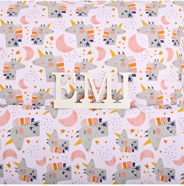 Obliečky detské bavlnené Unicorn EMI, Detský set 90x130 + 45x65