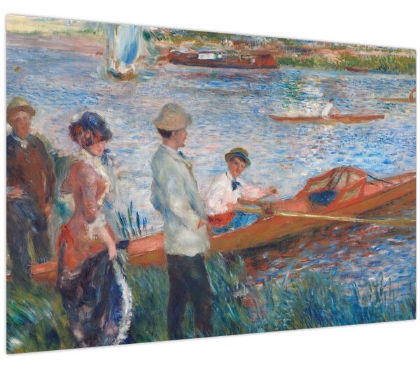Obraz - Auguste Renoir, Oarsmen at Chatou, reprodukcia (90x60 cm)